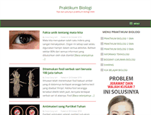 Tablet Screenshot of praktikumbiologi.com